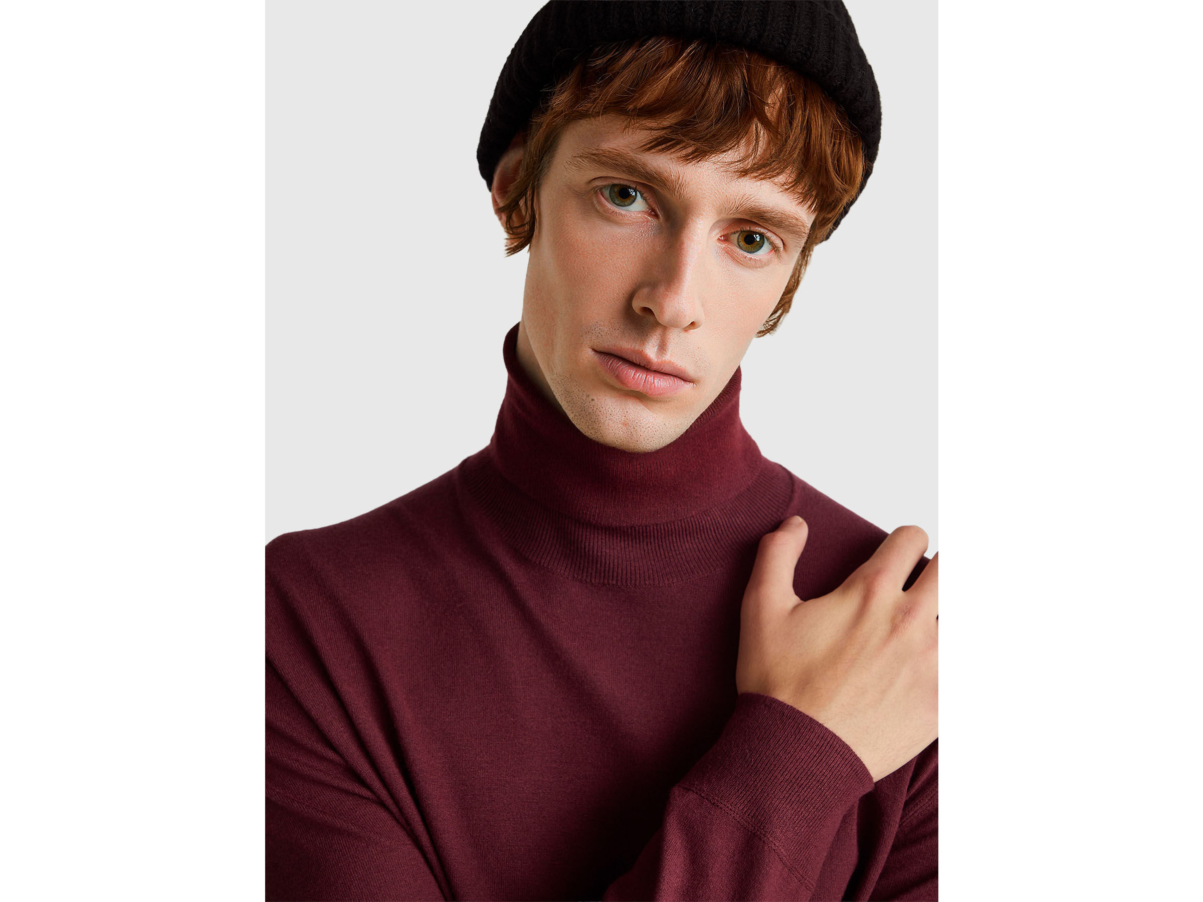 TURTLE NECK SWEATER Men image number 4